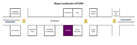 Mapa CPTOPR